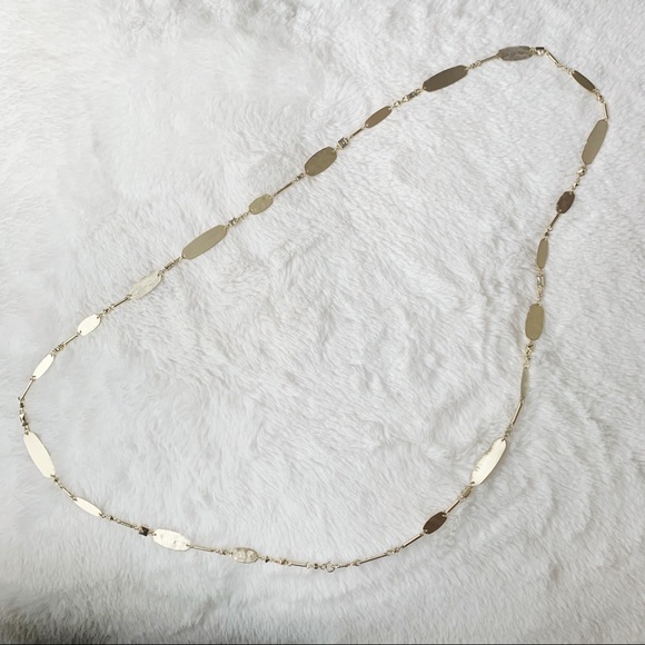KENDRA SCOTT | Claret Long Necklace, Pyrite Mix - Picture 8 of 8